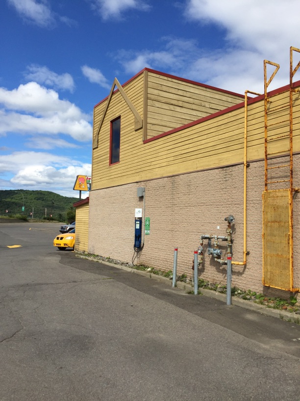 SainteAgathedesMonts, Québec borne de recharge VÉ